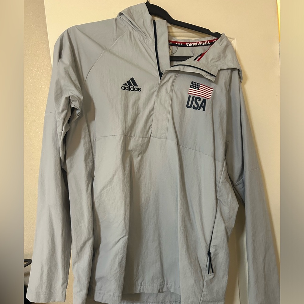 Adidas USA Volleyball Windbreaker